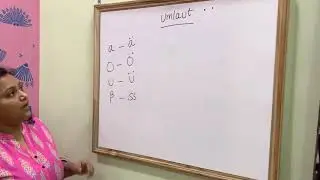 Alphabets in German with umlaut and special characters