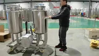 100L CIP Tiantai Brewery Equipment