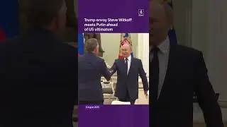 US Special Envoy Witkoff meets Vladimir Putin in Moscow
