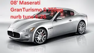 GT7 08' GranTurismo S 700pp nurb tune 6:26