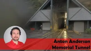 Anton Anderson Memorial Tunnel on Portage Glacier Road | Driving from Whittier, Alaska