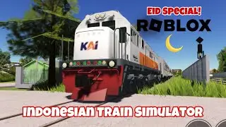 AWESOME INDONESIAN TRAIN SIMULATOR IN ROBLOX! Realistic Trainspotting in Incorails