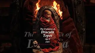 Evolution of Dracula Tepes 🌶️ #historytok #historytime #dracula #vampires #vampire #transylvania