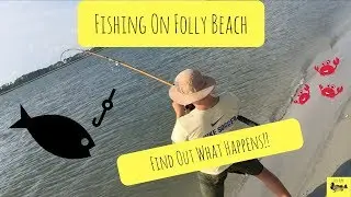 Fishing on Folly Beach, SC