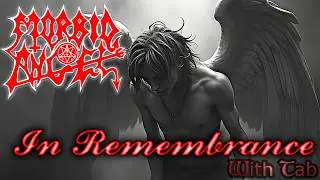 Morbid Angel - In Remembrance // On Acoustic Guitar (Tab on Screen & Download)