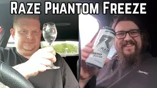 Raze Phantom Freeze - 300mg Caffeine PreWorkout Energy Drink Review