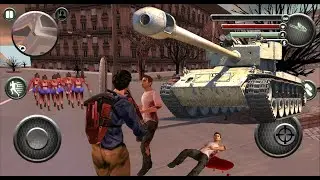 New Completed Mission Buy New Gun For Attack Zombie | Rope Hero Zombie Land Crime #2