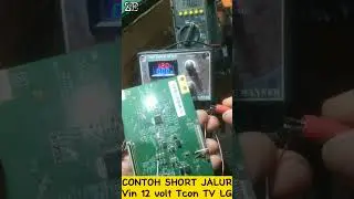 Suntik MBR jalur Vin 12v Tcon short #shorts #viral #electronic #tvled #tvdigital