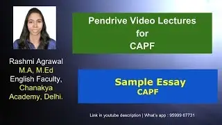 Argument based Essay CAPF (AFSPA)