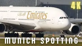 LIVE 4K Munich Airport Spotting MUC, 13.10.25