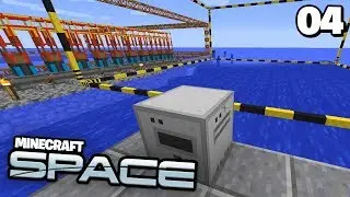 Erste Technik und Ausbau! 🌌 Minecraft Space #04 | Clym