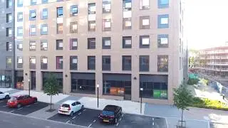 Newcastle Student Housing Aerial Footage