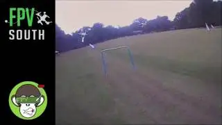 My first time on a drone race course. Diatone Crusader