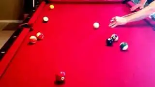 Tanner Gers Blind and Running The Pool Table