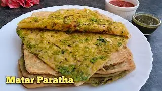 Instant Breakfast ideas | Morning Breakfast | Matar Paratha | winter special recipes