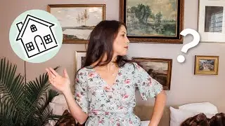 Can a Tract Home be Chic? + Elegant Living Room Makeover | Gallery Wall