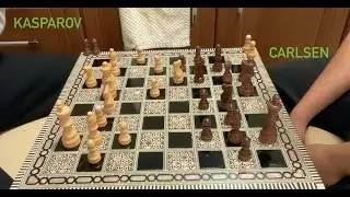 Sahur öncesi satranç oynadık.