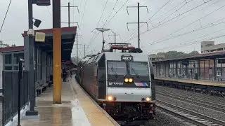 Amtrak & New Jersey Transit High Speed Northeast Corridor Trains @ Metropark (10/11/25)