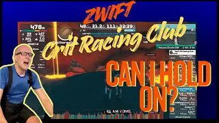 Pushing the limits on Volcano Circuit - Zwift Crit Racing