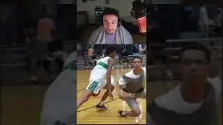 Funniest ankle breaker #streamer #basketball #funny #nba #reaction