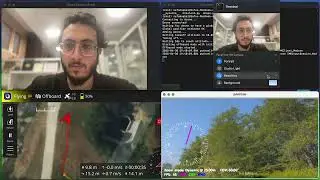 Autonomous Drone Reacts to Detected Shapes Using MAVSDK and OpenCV | Real-Time Object Detection