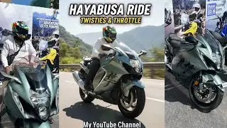 Hayabusa Ride  😇 Pai Sales Chilimbi Mangalore  First Super Bike Ride @paisalessuzuki5300 #superbike 
