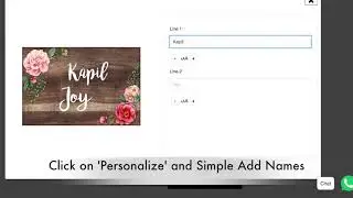 MAKING PERSONALIZED NAME PLATES ONLINE AT NUTCASESHOP.COM - A CHILD'S PLAY
