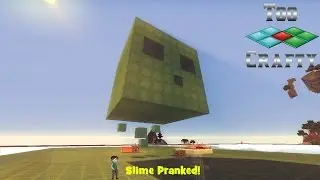 Slime Statue Prank - TooCrafty SMP