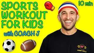 FREE and FUN Sports Workout for Kids