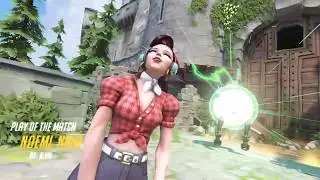Overwatch PS4 D.Va PotG 5 kills