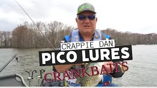 Crappie Dan reveals how he trolls PICO Lures Crankbaits and talks about the 5 new color patterns