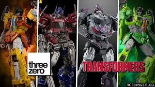 Transformers x threezero [Optimus Prime, Sunstorm, Shattered Glass Rodimus Unicronus, Acid Storm]