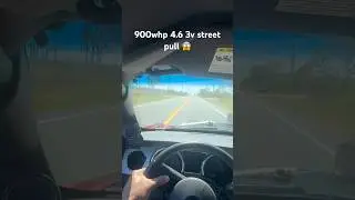 900whp turbo 4.6 3v street pulls 😱 #cars #mustang #racing