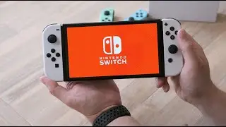 Nintendo Switch OLED: First Boot Up and User Setup
