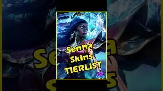 Senna Skins Tier List #leagueoflegends #senna #tierlist #worlds2024 #gaming #riotgames #arcane