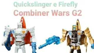 Revis&atilde;o Prime Wars Trilogy: Combiner Wars (Firefly e Quickslinger G2) | EM PORTUGU&Ecirc;S