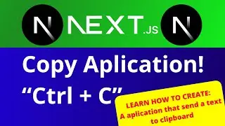 Copy in NextJS, a clipboard application!