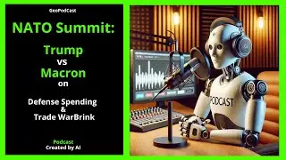 NATO Summit Trump vs Macron on Defense Spending & Trade War