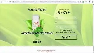 Nutrivix (Serbia, Bosnia and Herzegovina) - weight loss product ,no need to gym