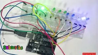 LED Chaser Circuit | Dancing Lights | Disco Lights ✅