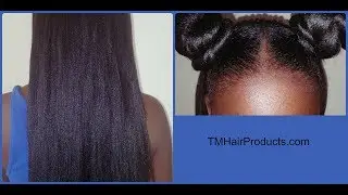 Easy Protective Style | Mock Blow Out | TM Hair Products