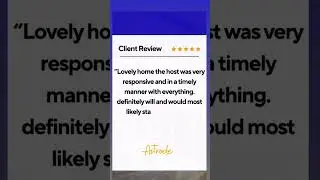 Thank you, Astrode, for your kind words!#vacation #home #trip #guestreview #guest #travel #rentals