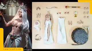 UNBOXING: TBLEAGUE 1/6 Undying Queen - White Ver. Action figure