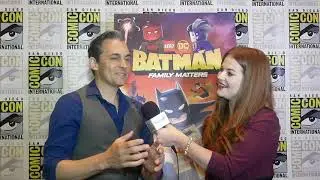 Comic Con 2019 Jason Spisak Red Hood LEGO DC: Batman: Family Matters