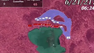 Battle of lake tr&aacute;simene in 1:30 minute using Google Earth