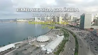 Yoga Day 2022 part 2 by Embassy of India Luanda #Angola