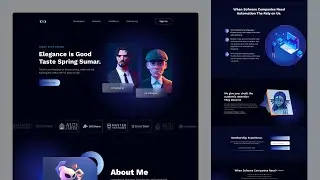 NFT landing Page Redesign. | Landing page design with Figma | UI design 2022 with IT+(Plus)