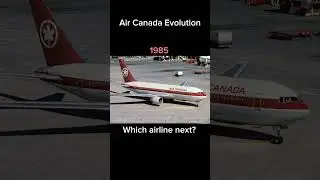 Air Canada Evolution#edit#boeing#airbus#aviation#avgeeks#a320#plane#fypシ#fyp#aircanada#787#737#767
