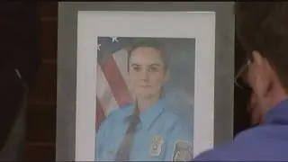 Wake for Officer Ashley Guindon a somber goodbye