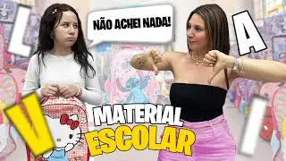 COMPRANDO MATERIAL ESCOLAR - VALENTINA PONTES